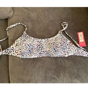 RED WHITE BLUE SWIMSUIT TOP